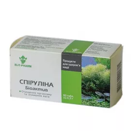 Спіруліна Біоактив, таблетки, 0.5 г, №80 | интернет-аптека Farmaco.ua