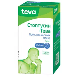 Стоптусин, сироп, флакон з мірною піпеткою 100 мл, №1 | интернет-аптека Farmaco.ua