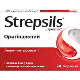 Стрепсілс Оригінальний, льодяники, №24 | интернет-аптека Farmaco.ua