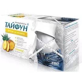 Тайфун, фито-чай для похудения с ананасом, пакет 2 г, №30 | интернет-аптека Farmaco.ua