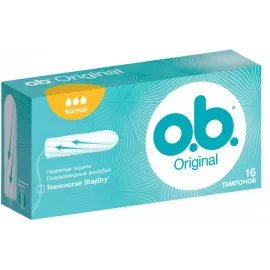 O.b. Original Normal, тампоны, №16 | интернет-аптека Farmaco.ua