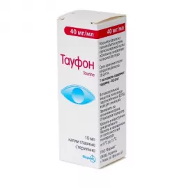 Тауфон, глазные капли, 10 мл, 4%, №1 | интернет-аптека Farmaco.ua