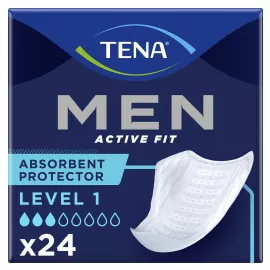 Tena Men Active Fit Level 1, прокладки урологические для мужчин, №24 | интернет-аптека Farmaco.ua