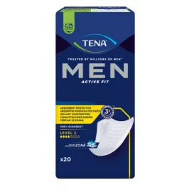 Tena Men Active Fit Level 2, прокладки урологічні для чоловіків, №20 | интернет-аптека Farmaco.ua