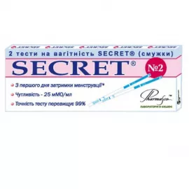 Secret №2, тест для определения беременности | интернет-аптека Farmaco.ua