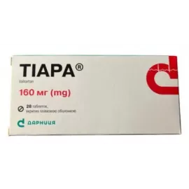 Тиара, таблетки покрытые пленочной оболочкой, 160 мг, №28 (14х2) | интернет-аптека Farmaco.ua