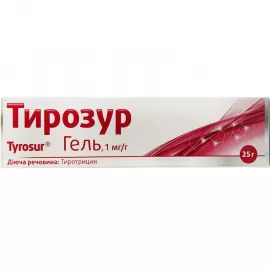 Тирозур, гель, 25 г | интернет-аптека Farmaco.ua
