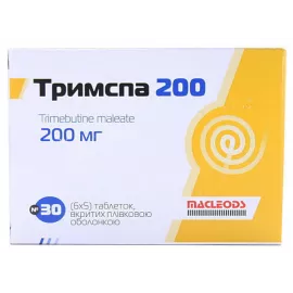 Тримспа, таблетки вкриті плівковою оболонкою, 200 мг, №30 | интернет-аптека Farmaco.ua