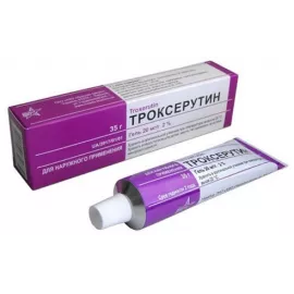 Троксерутин, гель, 35 г, 2% | интернет-аптека Farmaco.ua