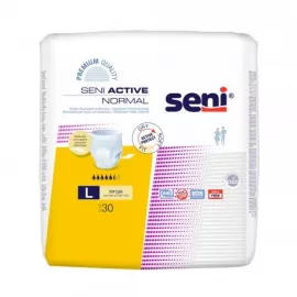 Seni Active Normal, подгузники-трусы для взрослых, размер L, тип 3, №30 | интернет-аптека Farmaco.ua