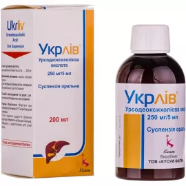 Укрлив, суспензия оральная, флакон 200 мл, 250 мг/5 мл | интернет-аптека Farmaco.ua