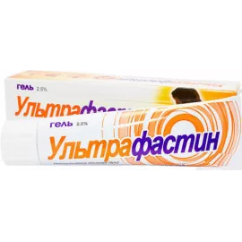 Ультрафастин, гель, туба 30 г, 2.5% | интернет-аптека Farmaco.ua