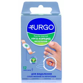 Urgo Коріцид, пластир, мозольний, №12 | интернет-аптека Farmaco.ua