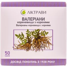 Валеріани корінь, 50 г | интернет-аптека Farmaco.ua