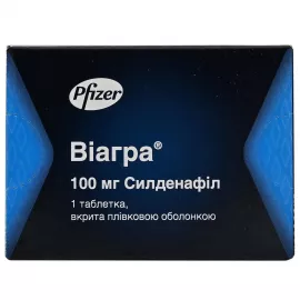Віагра®, таблетки, 100 мг, №1 | интернет-аптека Farmaco.ua