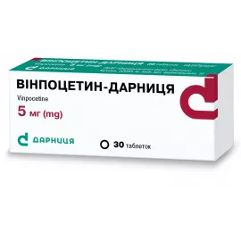 Винпоцетин-Дарница, таблетки, №30 | интернет-аптека Farmaco.ua