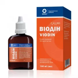 Віодін, розчин нашкірний, флакон з насадкою, 100 мл | интернет-аптека Farmaco.ua