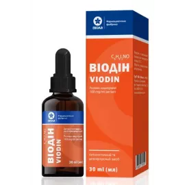 Віодін, розчин нашкірний, флакон з насадкою, 30 мл | интернет-аптека Farmaco.ua