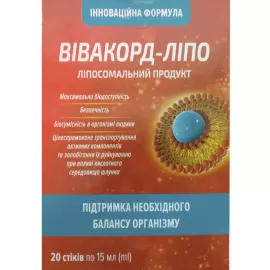 Вивакорд-Ліпо, раствор, стик 15 мл, №20 | интернет-аптека Farmaco.ua