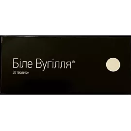 Уголь Белый®, таблетки, 210 мг, №30 | интернет-аптека Farmaco.ua