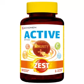 Zest Active, пастилки жевательные, №60 | интернет-аптека Farmaco.ua