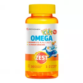 Zest Кідз Омега, пастилки, №30 | интернет-аптека Farmaco.ua