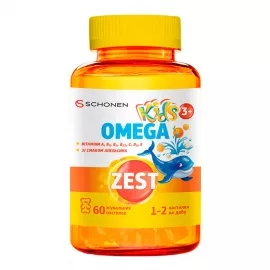Zest Кидз Омега, пастилки, №60 | интернет-аптека Farmaco.ua