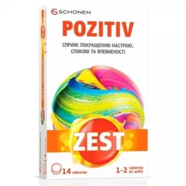 Zest Позитив, таблетки, №14 | интернет-аптека Farmaco.ua