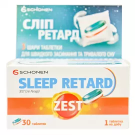 Zest Sleep Retard, таблетки, №30 | интернет-аптека Farmaco.ua