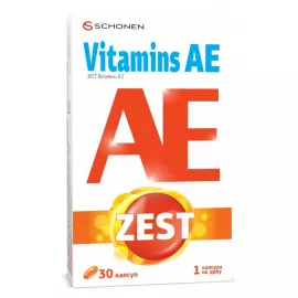 Zest Витамин А и Е, капсулы, №30 | интернет-аптека Farmaco.ua