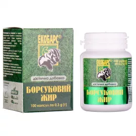 Жир барсучий, капсулы 0.3 г, №100 | интернет-аптека Farmaco.ua