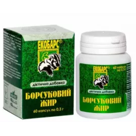 Жир барсучий, капсулы 0.3 г, №60 | интернет-аптека Farmaco.ua