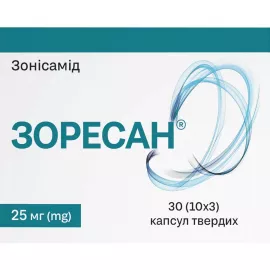 Зоресан, капсулы 25 мг, №30 (10х3) | интернет-аптека Farmaco.ua